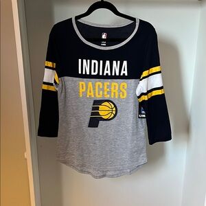 Indiana Pacers 3/4 Sleeve Shirt